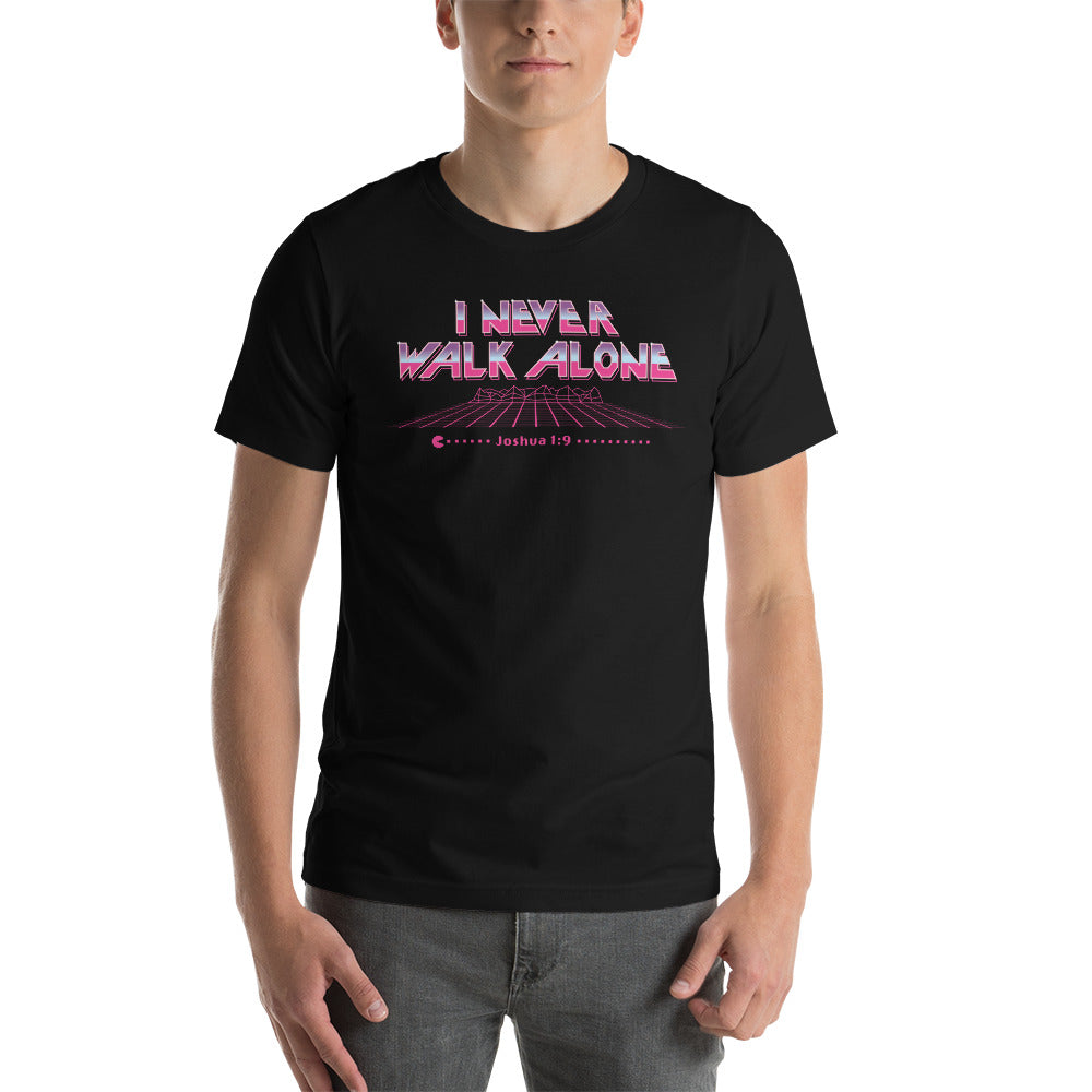 I Never Walk Alone T-Shirt 80's Throwback Design