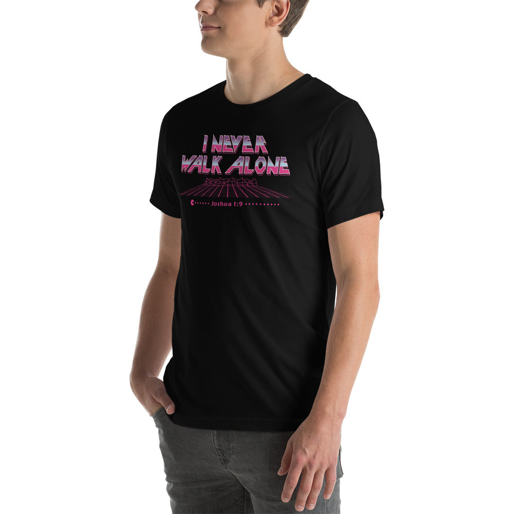 I Never Walk Alone T-Shirt 80's Throwback Design