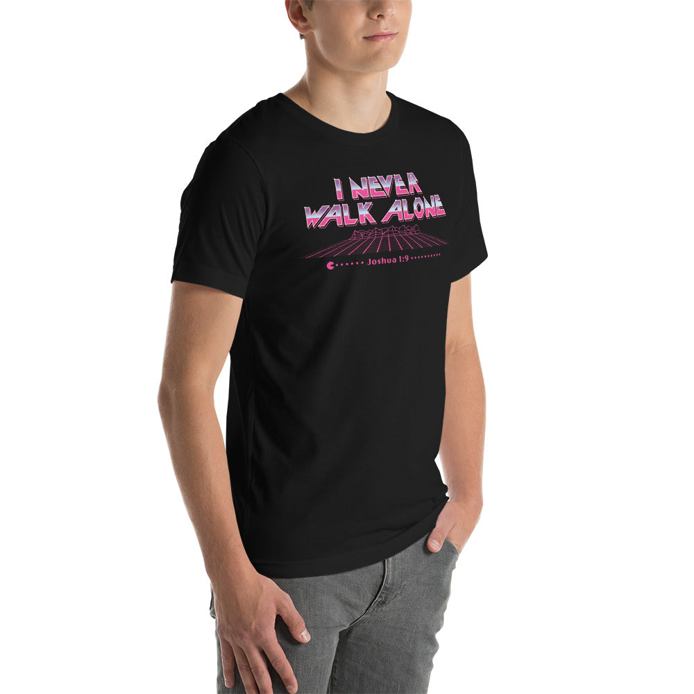 I Never Walk Alone T-Shirt 80's Throwback Design