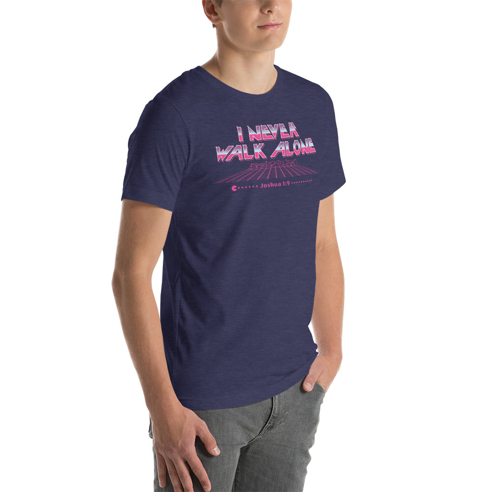 I Never Walk Alone T-Shirt 80's Throwback Design