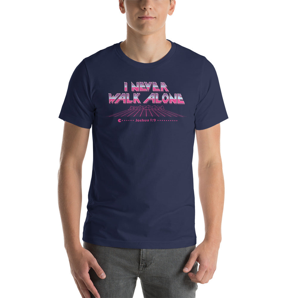 I Never Walk Alone T-Shirt 80's Throwback Design