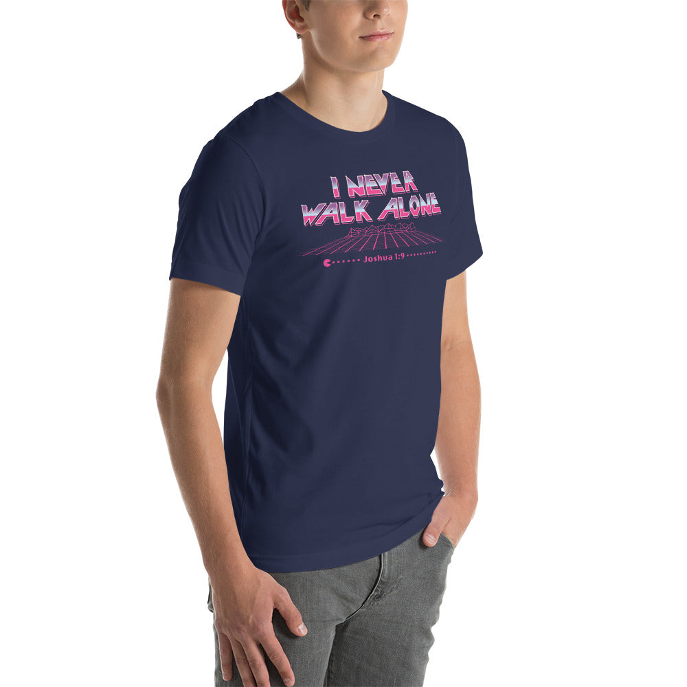 I Never Walk Alone T-Shirt 80's Throwback Design